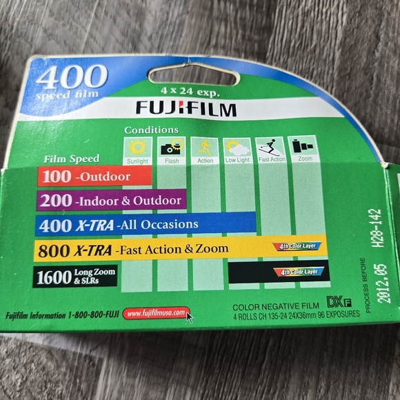 Fujifilm Superia 400 35mm Expired Film (3 Rolls) & Image CZ-65 Flash Gear Bundle - Picture 4 of 10